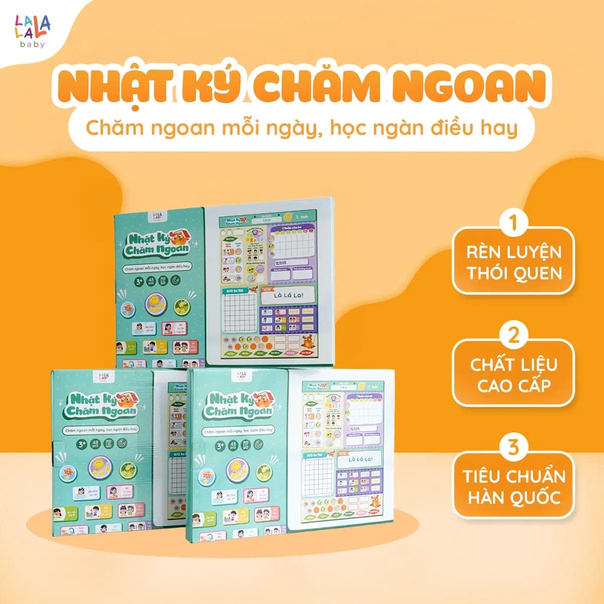 Bảng nhật ký chăm ngoan nam châm rèn thói quen tốt — ảnh 2
