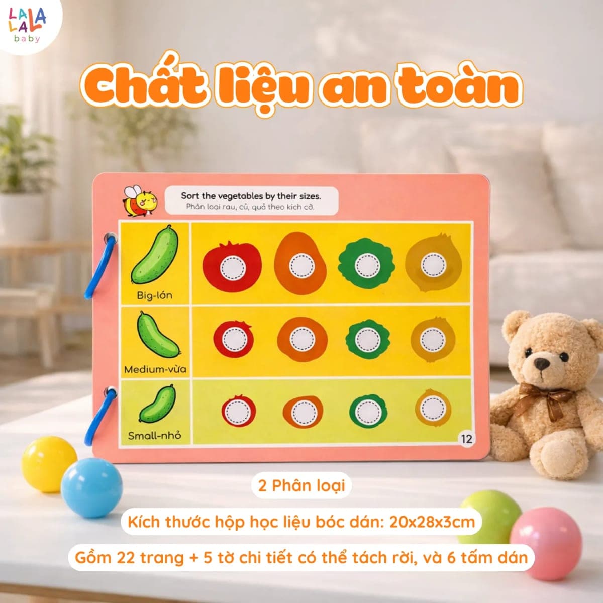 Sách bóc dán song ngữ nhiều chủ đề cho bé — ảnh 4