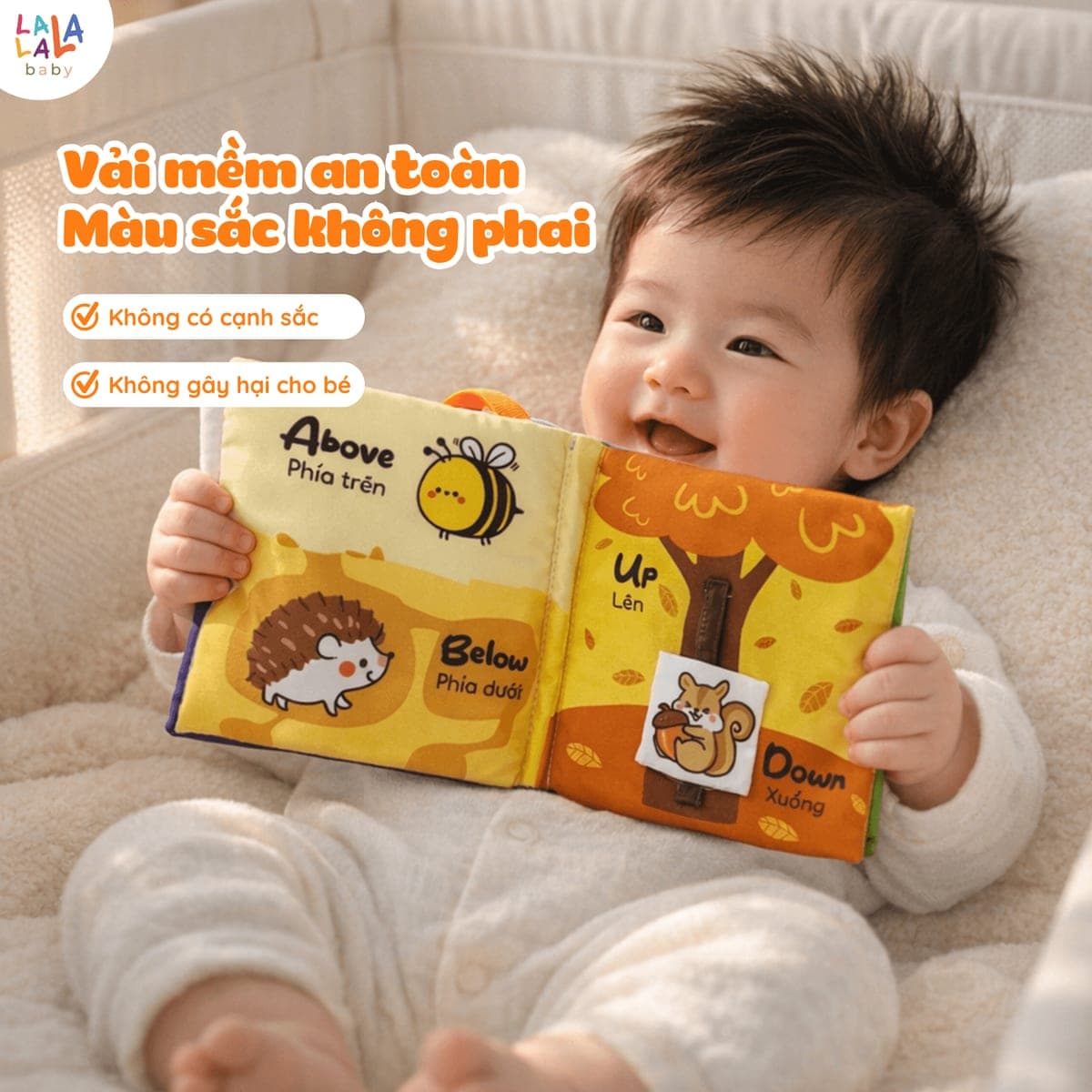 Sách vải ehon kiểu Nhật — kể chuyện và cảm xúc — ảnh 3
