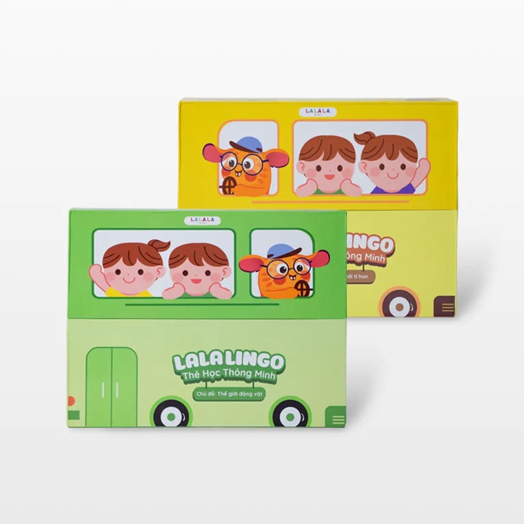 Bộ thẻ học flashcard song ngữ Anh - Việt cho bé — ảnh 1