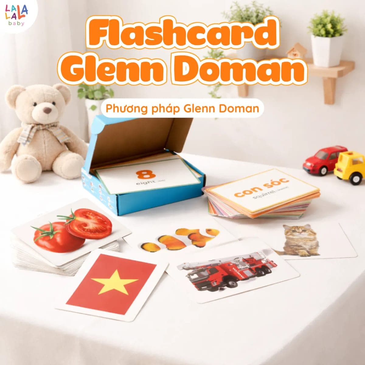 Bộ thẻ học thông minh Glenn Doman song ngữ cho bé — ảnh 2