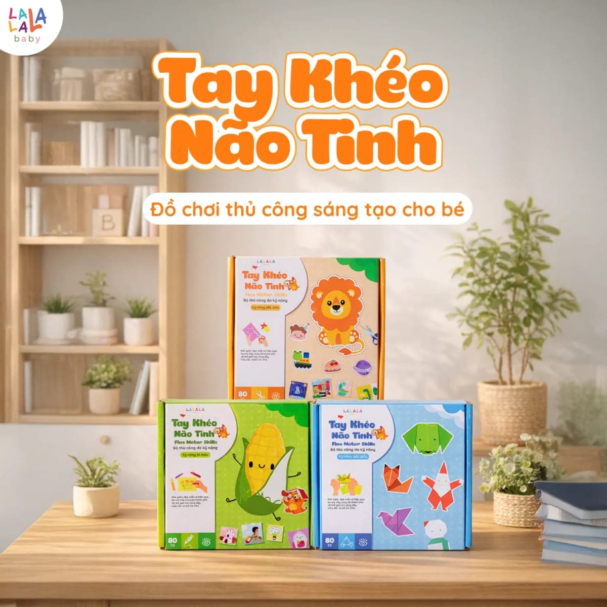 Bộ thủ công cắt, dán và gấp giấy cho đôi tay khéo — ảnh 2