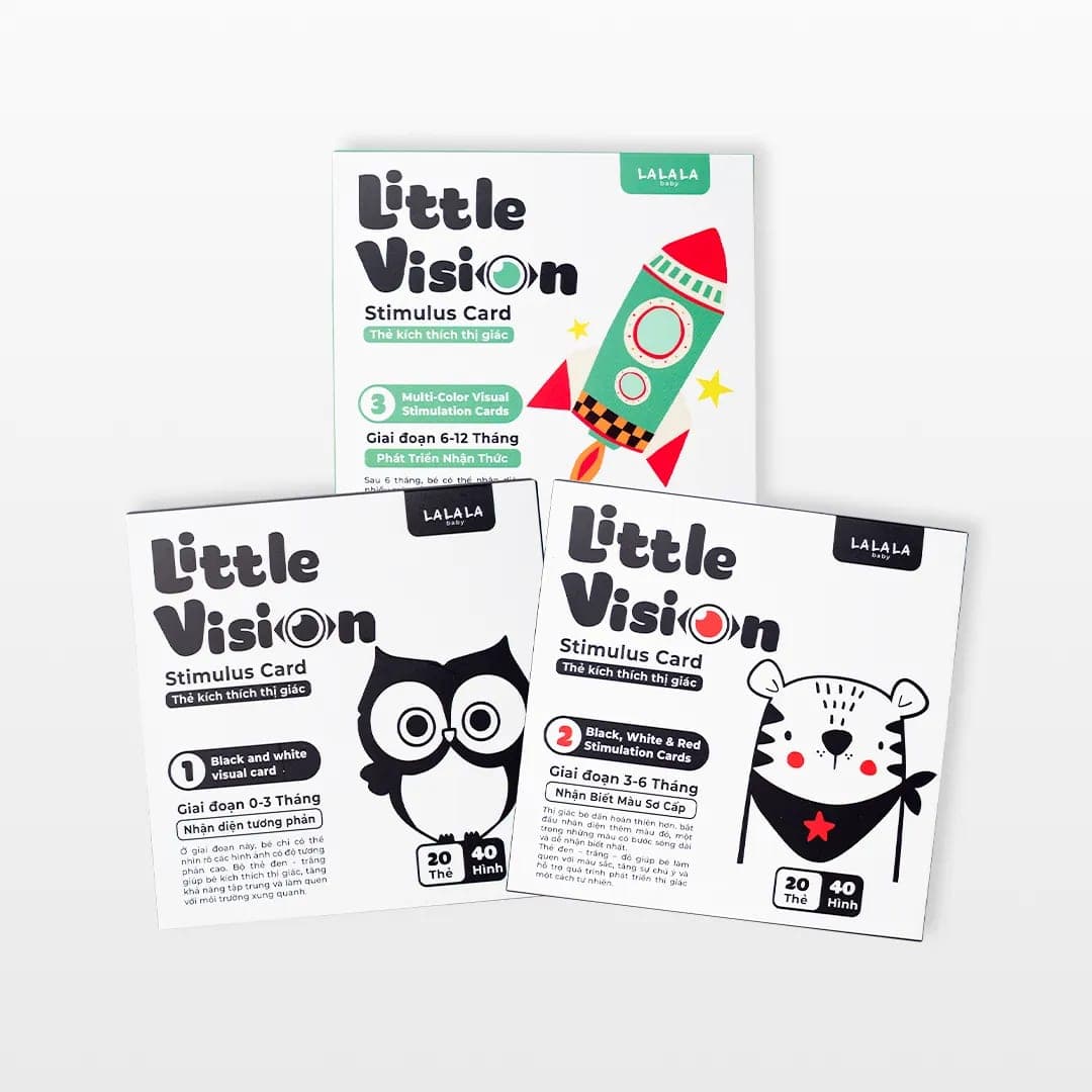 Thẻ flashcard kích thích thị giác cho trẻ sơ sinh — ảnh 1
