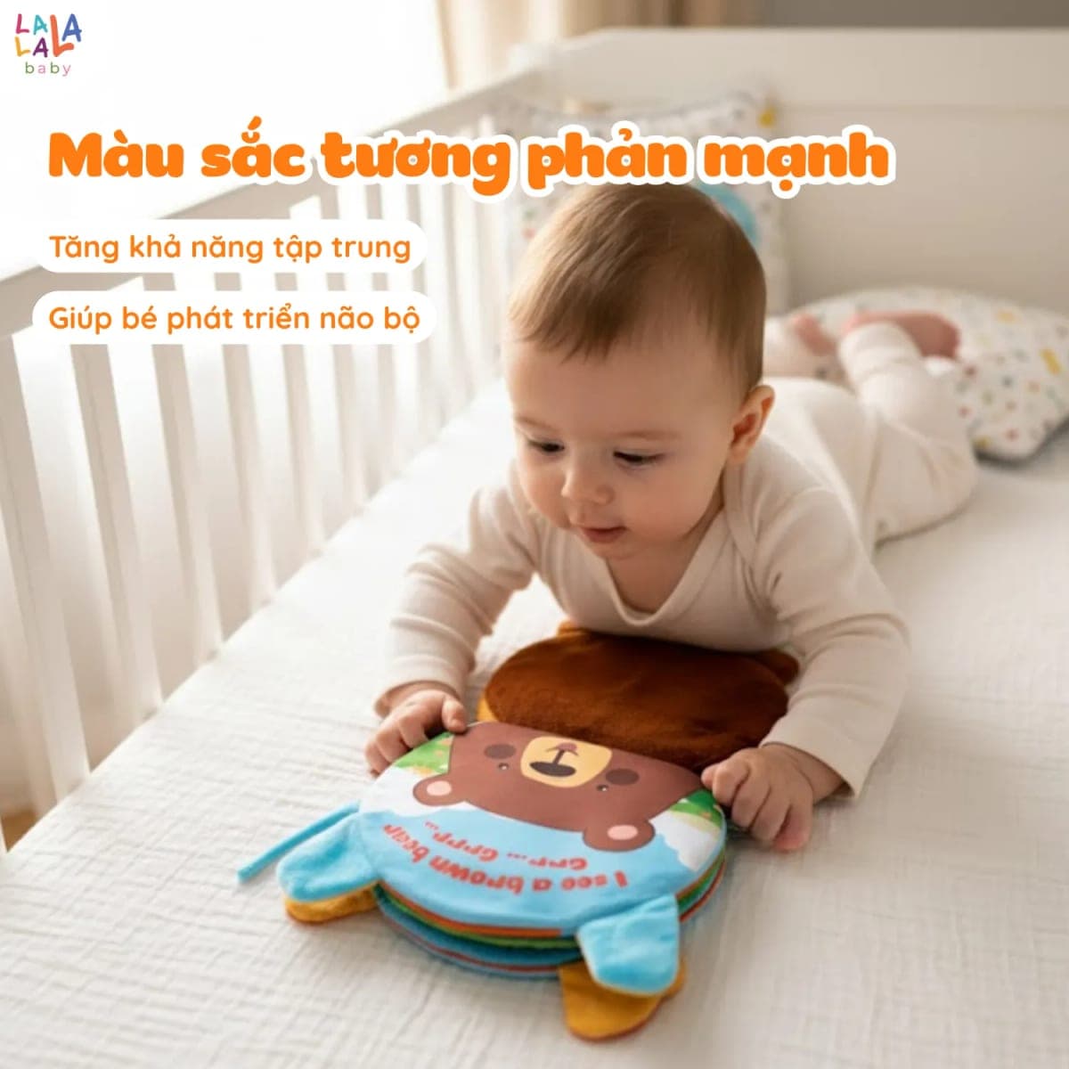 Sách vải động vật — nông trại và khu rừng nhỏ — ảnh 4