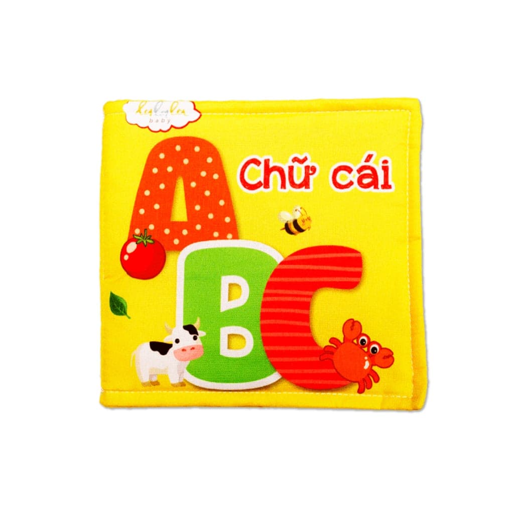 Sách vải sơ sinh đa tương tác — 8 chủ đề quen thuộc — ảnh 3