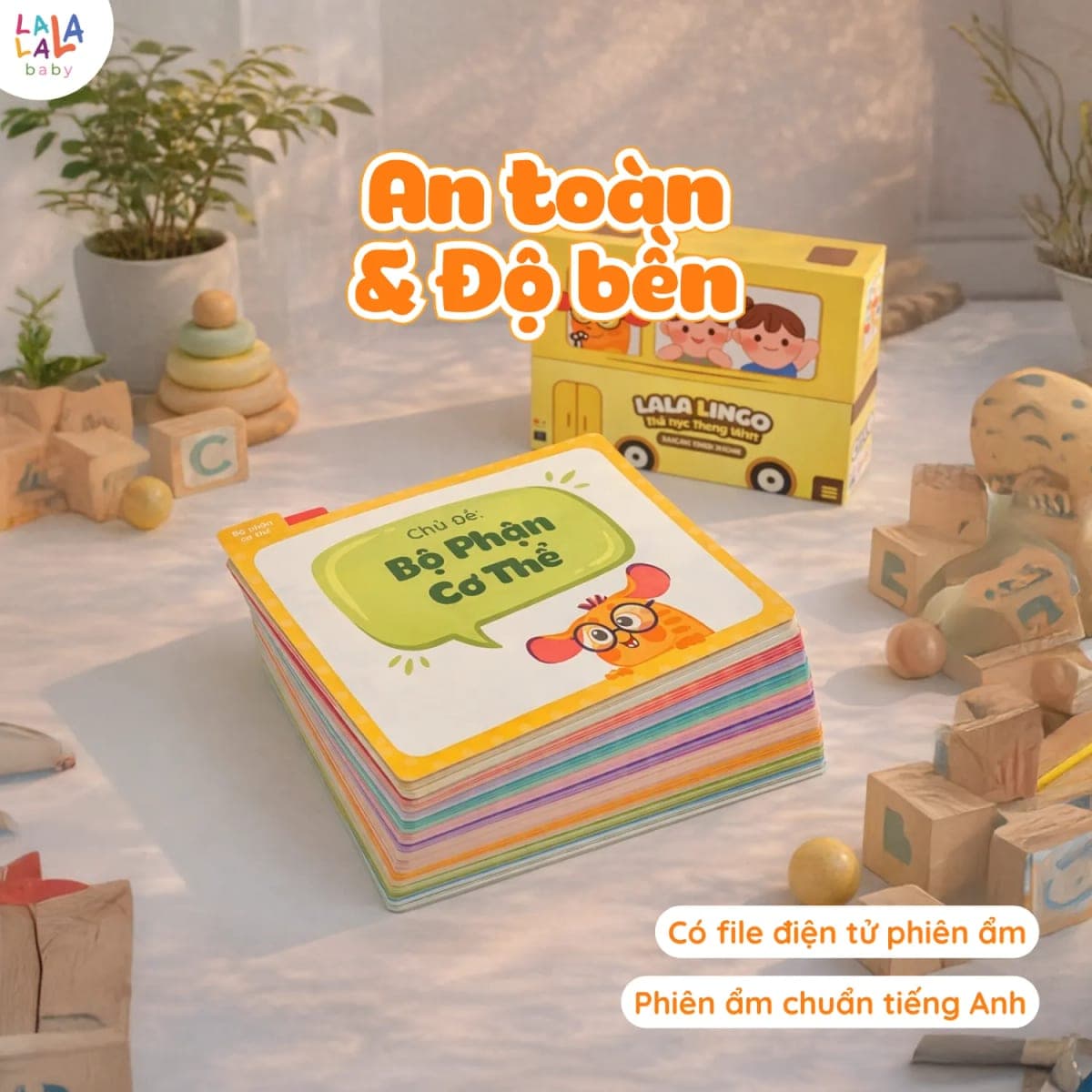 Bộ thẻ học flashcard song ngữ Anh - Việt cho bé — ảnh 2