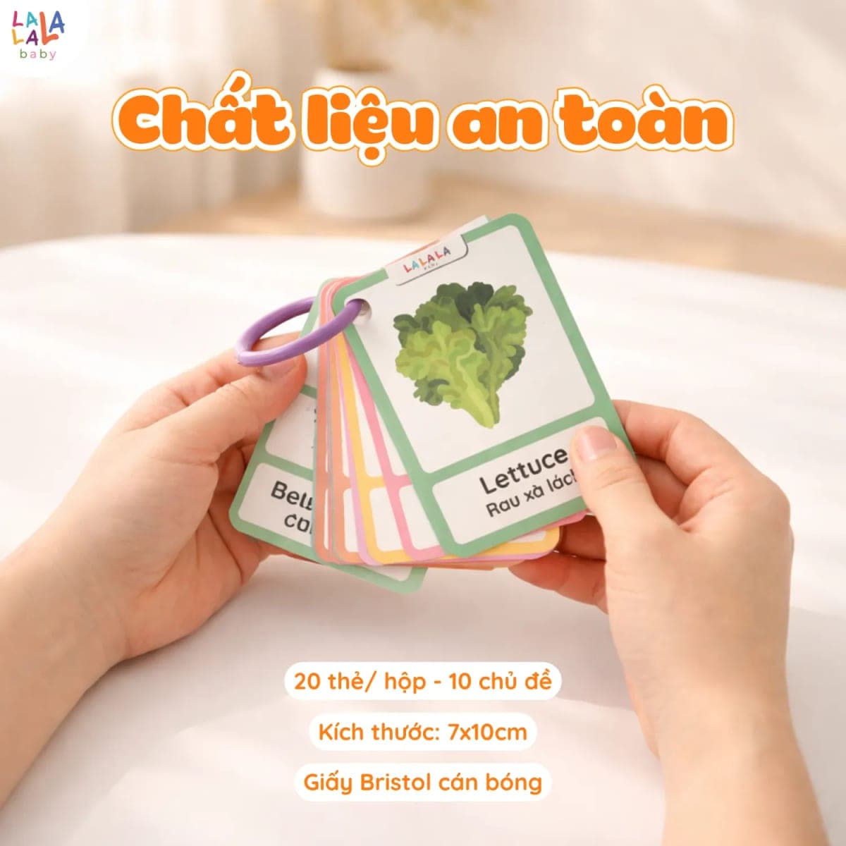 Thẻ học mini song ngữ Anh - Việt bỏ túi cho bé — ảnh 2