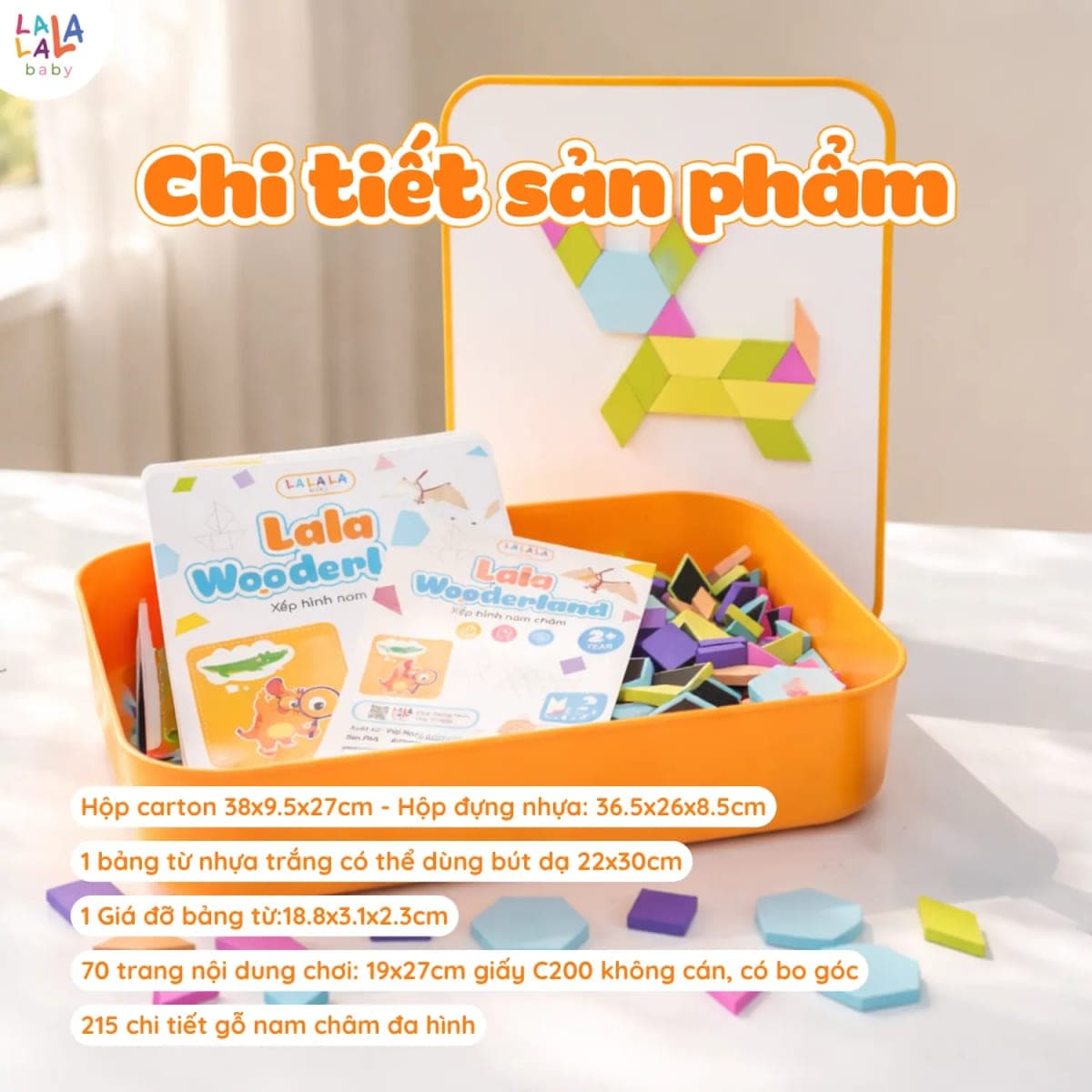Bộ xếp hình nam châm gỗ sáng tạo cho bé 3-6 tuổi — ảnh 4